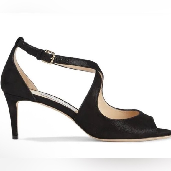Jimmy Choo Emily Black Suede Heels Sandals
Shoes Size 35 - Picture 4 of 16
